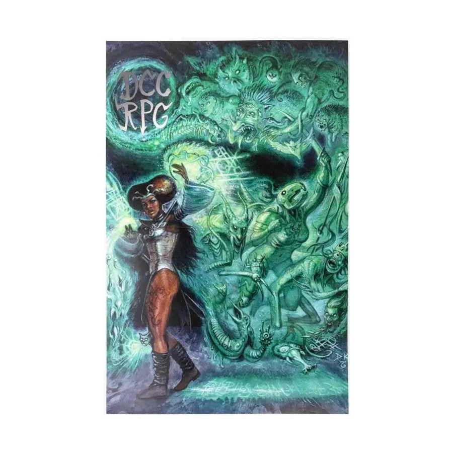 

Плакат — Альтернативная обложка, Dungeon Crawl Classics Role Playing Games (Goodman Games)