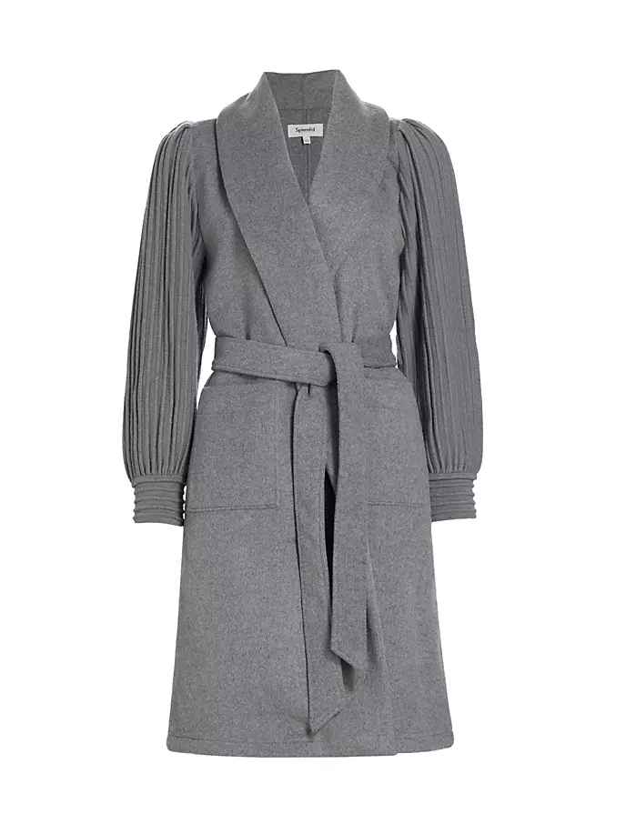 

Пальто Ivy с блузоном и рукавами Splendid, цвет heather charcoal
