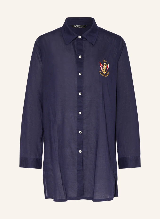 

Рубашка-блузка Lauren Ralph Lauren, синий
