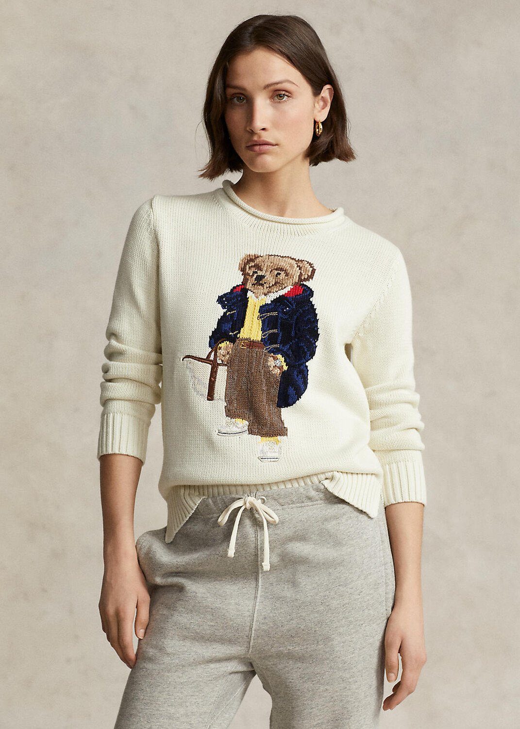 

Хлопковый свитер Polo Bear