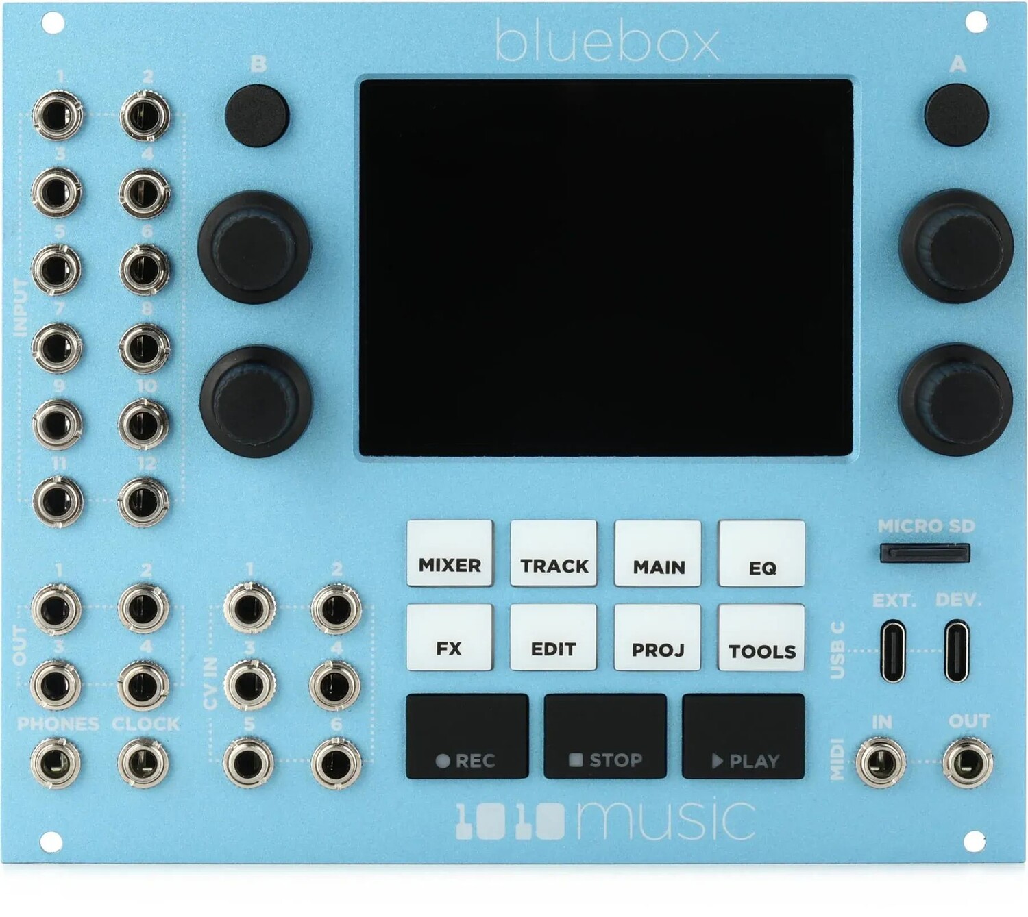 

Новый модуль цифрового микшера и рекордера 1010music Bluebox Eurorack