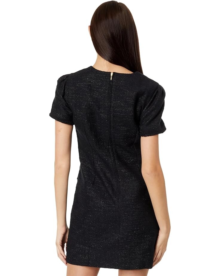 

Платье Lilly Pulitzer Kesia Short Sleeve Boucle, цвет Black Resort Boucle