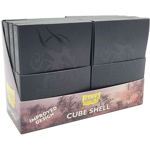 

Карточная игра Arcane Tinmen Dragon Shield Cube Shell: Obsidian Black (8)