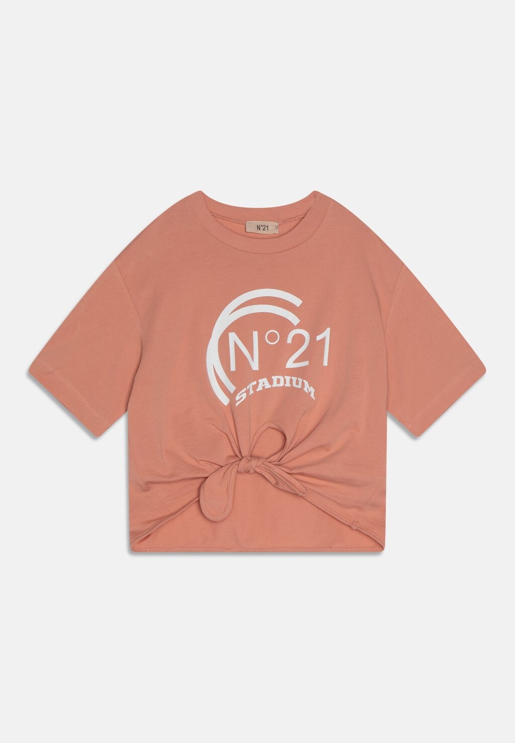 

Футболка с принтом N°21, цвет bois de rose antique pink