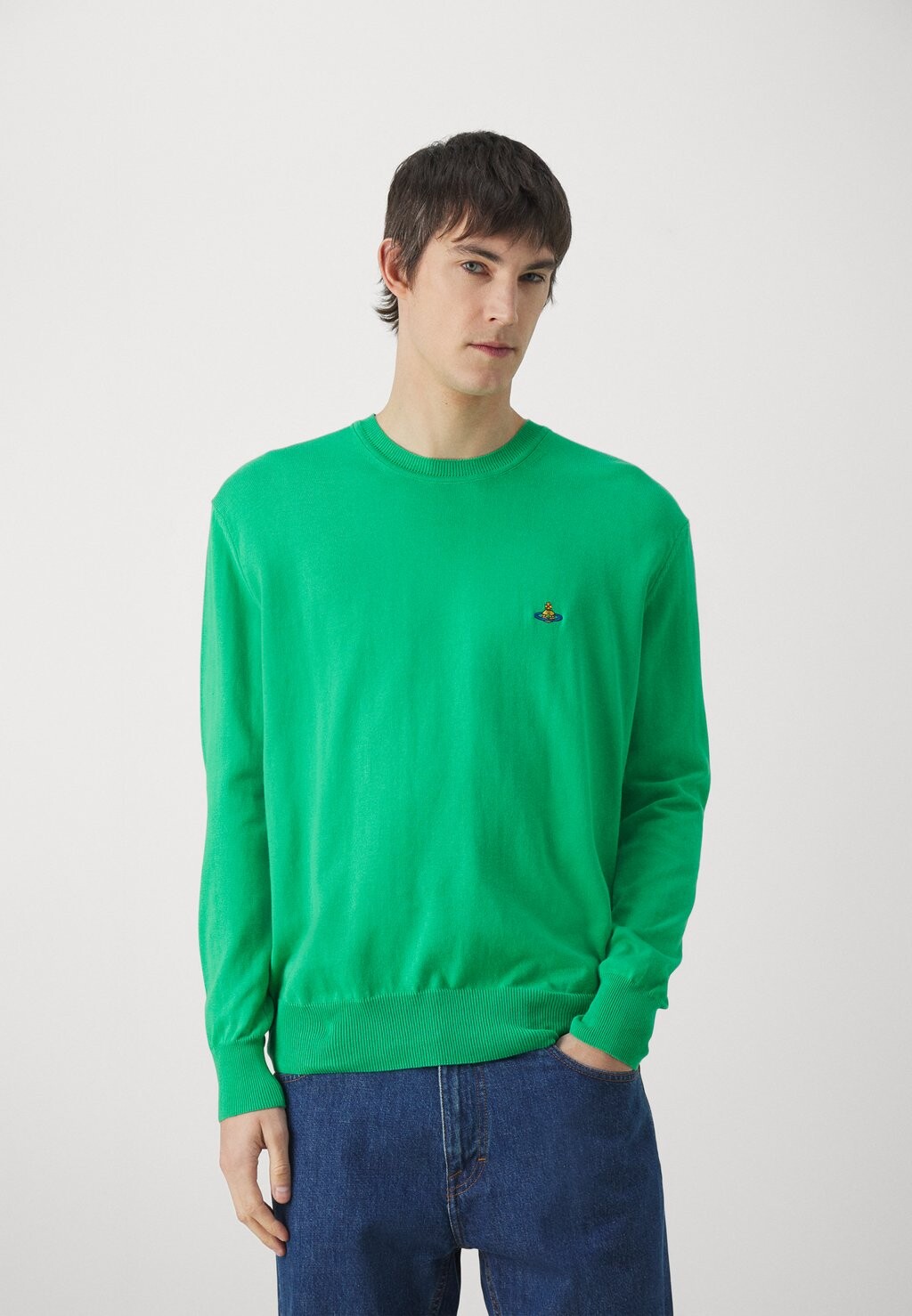 

Свитер Alex Round Neck Vivienne Westwood, зеленый