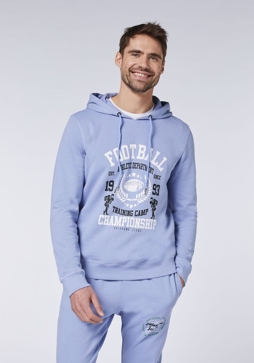 

Толстовка Oklahoma Jeans Kapuzen, синий