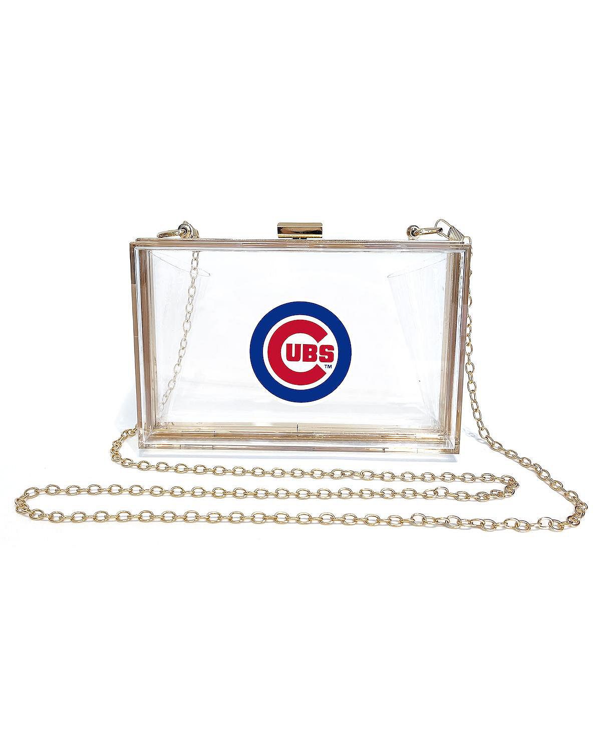 

Женская прозрачная сумка через плечо Chicago Cubs Allure Logo Brands