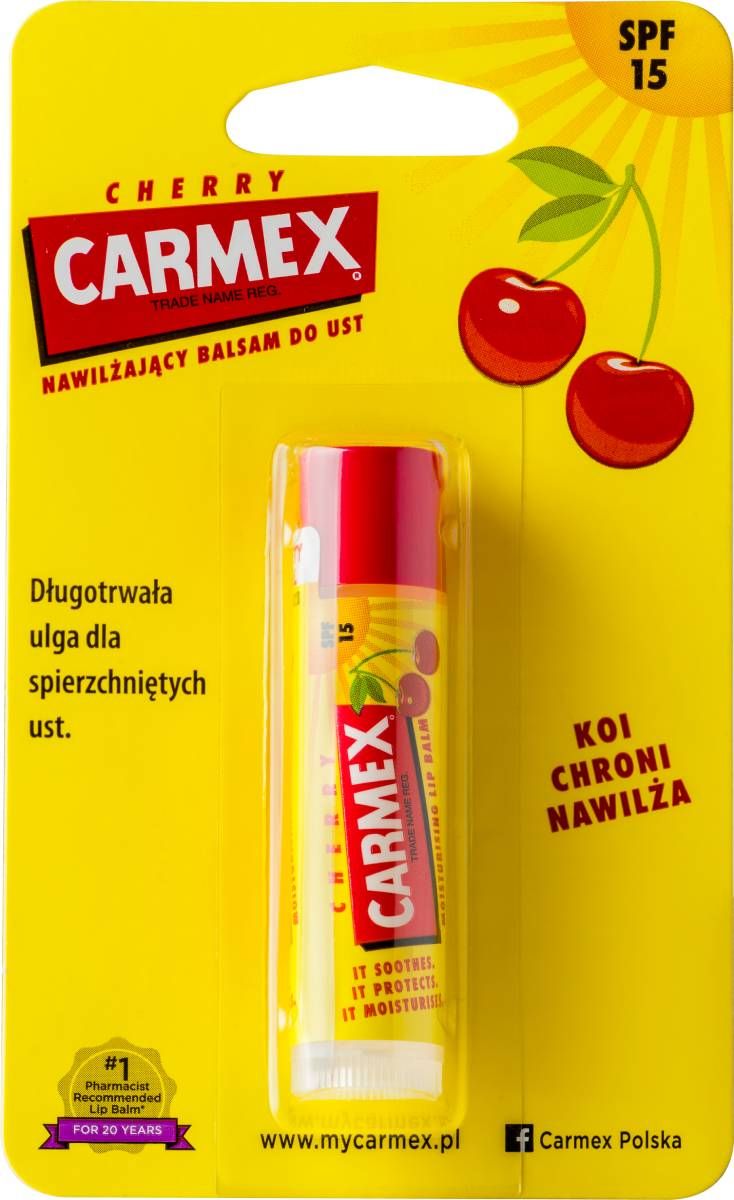 Carmex Cherry бальзам для губ, 4.2 g alba 140x190x20 alba