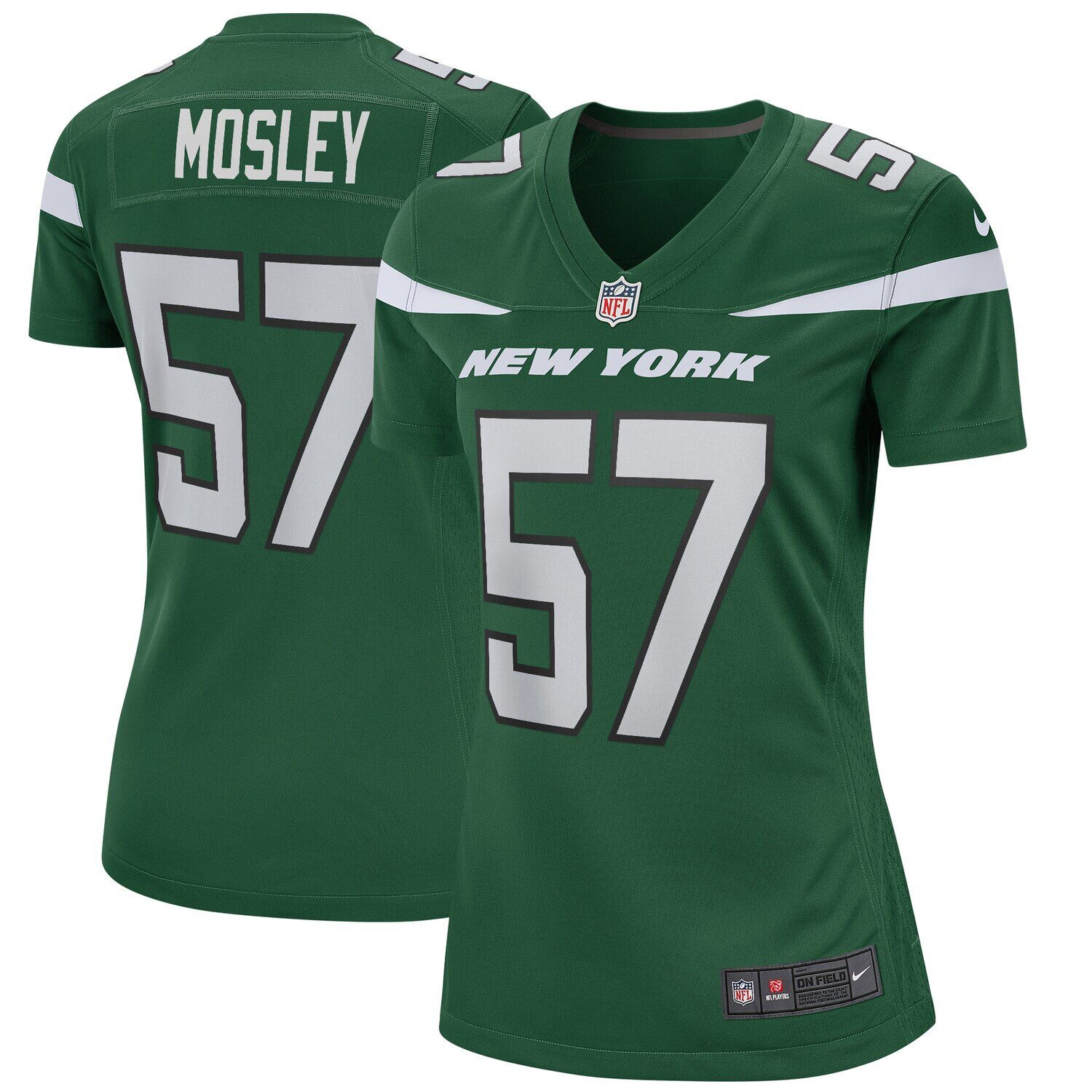 

Женское джерси Nike C.J. Mosley Gotham Green New York Jets Game Player Nike