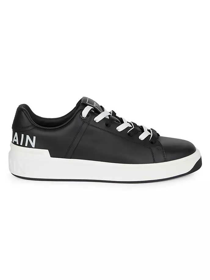 

Кожаные низкие кеды B Court Balmain, белый