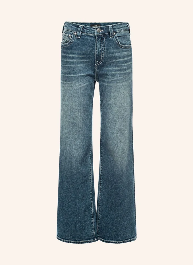 

Джинсы leila с завышенной талией True Religion, синий