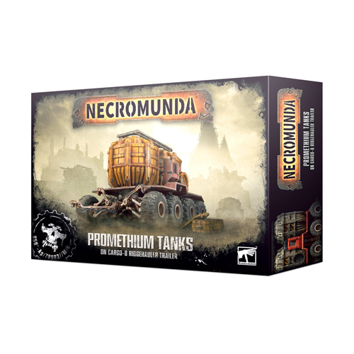 цена Фигурки Necromunda: Promethium Tanks On Cargo-8 Trailer Games Workshop