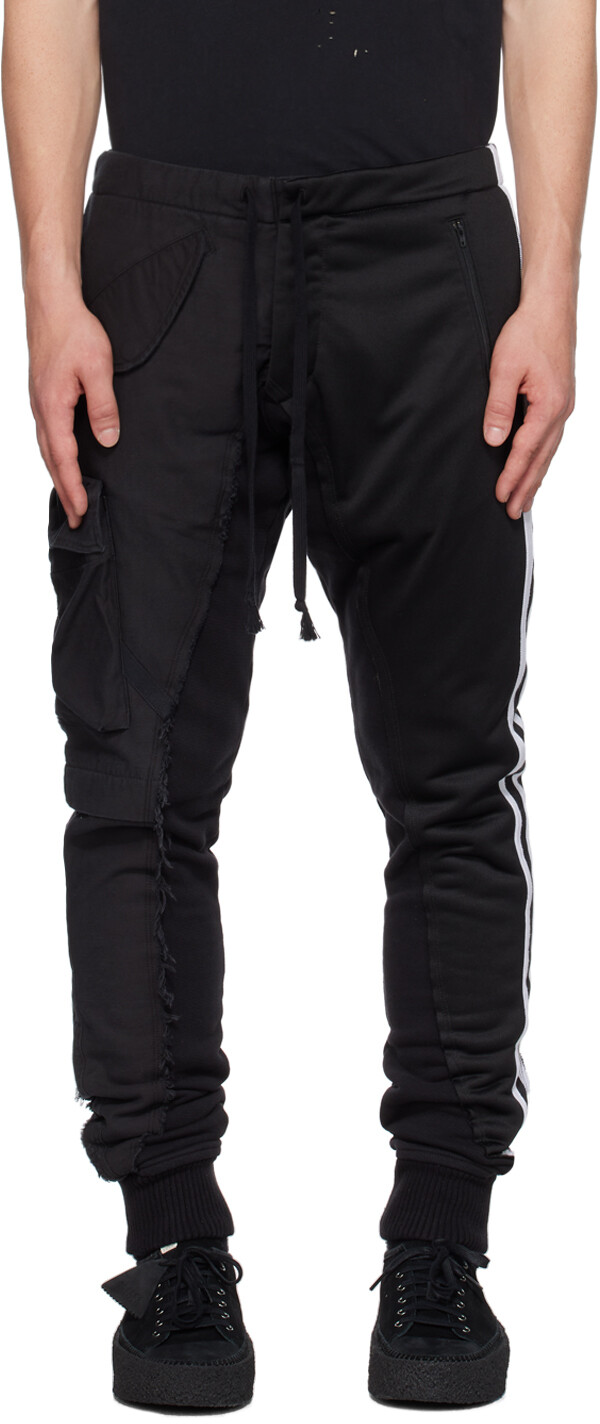 

Черные спортивные штаны 50/50 Greg Lauren