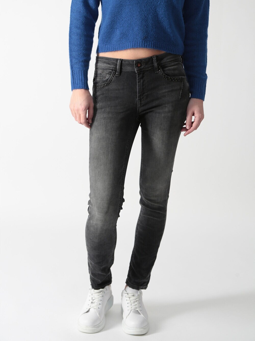 

Джинсы узкого кроя Miracle Of Denim Misty, черный