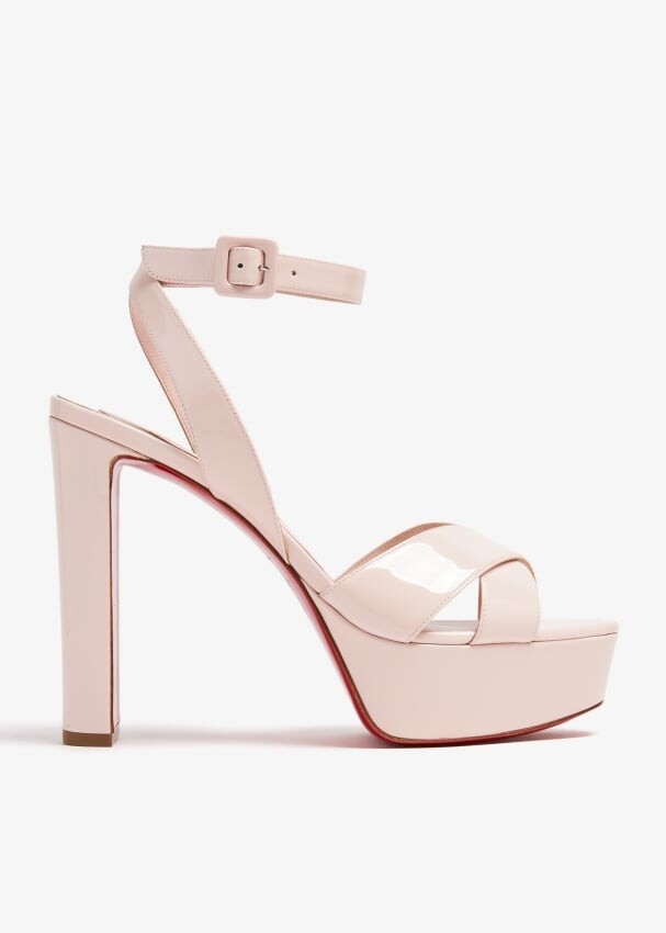

Сандалии Christian Louboutin Supramariza 130, бежевый