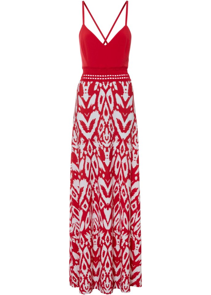 Платье из джерси Bodyflirt Boutique, красный платье из джерси bodyflirt boutique белый