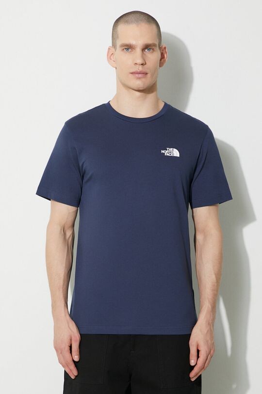 

Футболка MS/S Simple Dome Tee The North Face, темно-синий