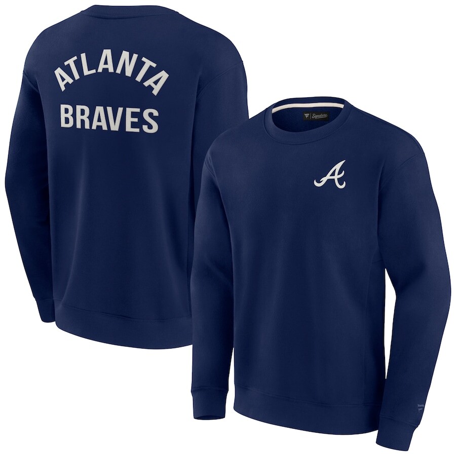 

Толстовка Fanatics Signature Atlanta Braves, нави