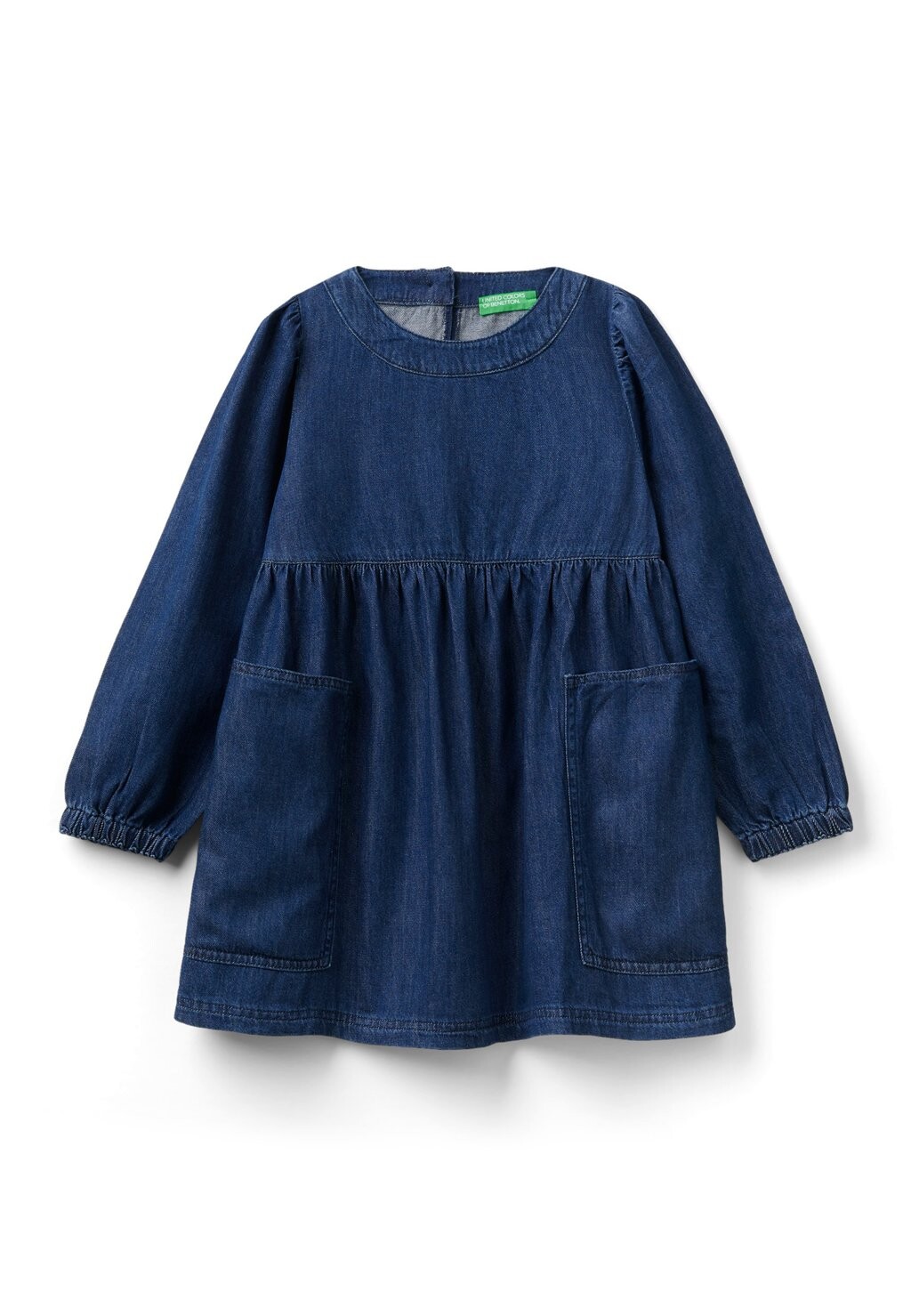 

Джинсовое платье With Pockets United Colors of Benetton, синий