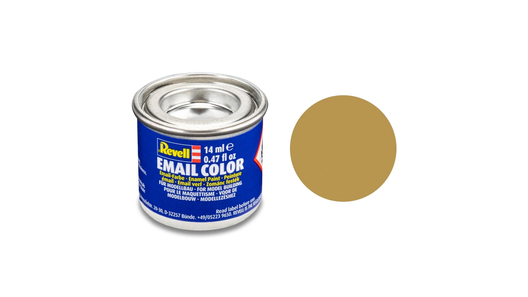 Revell Email Color Sand, матовый, 14 мл, RAL 1024 revell color glue