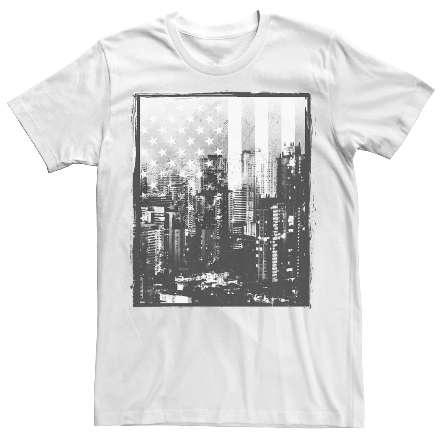 

Мужская кв. Футболки с рисунком 9 Americana Apt. 9