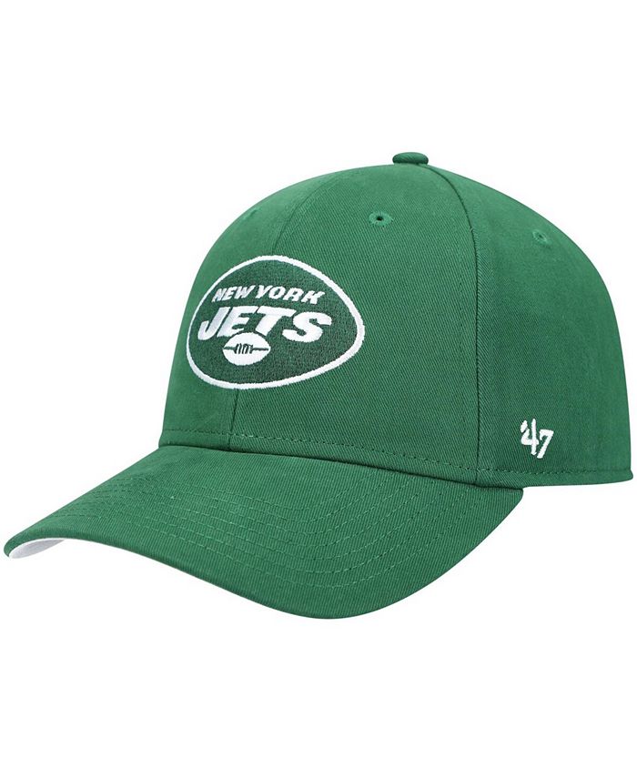 цена Зеленая регулируемая кепка Little Boys and Girls New York Jets Basic Team MVP '47 Brand, зеленый