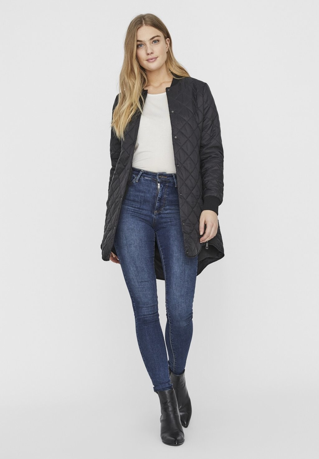 

Зимнее пальто Vero Moda, черный