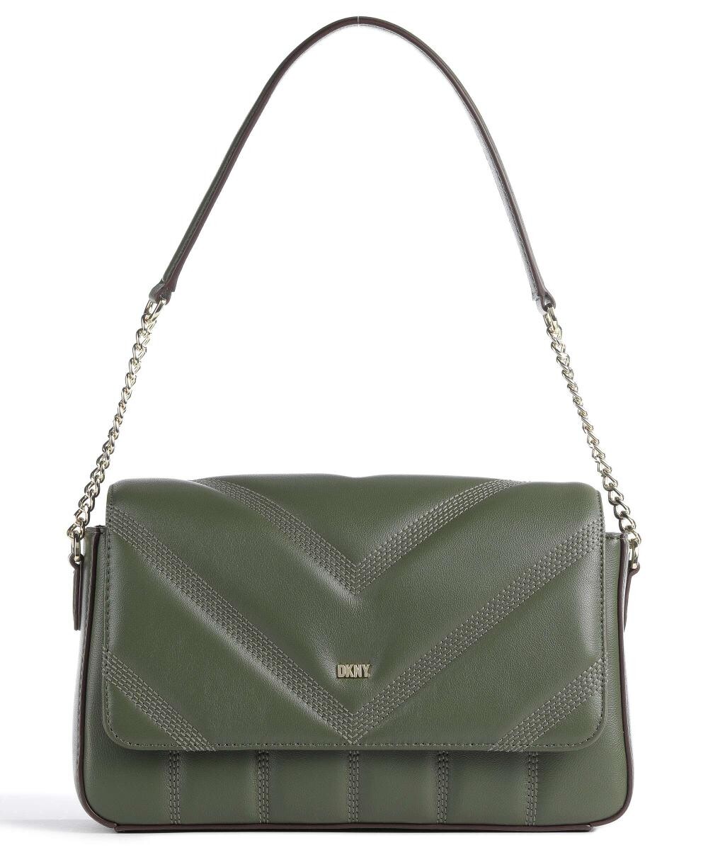 

Сумка на плечо Becca из кожи ягненка Dkny, зеленый