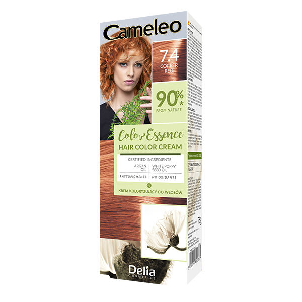 цена Краска для волос крем-7.4 красный Delia Cameleo Color Essence, 75 гр