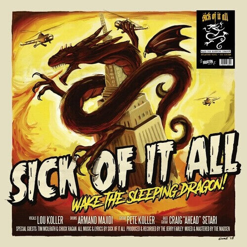 

Виниловая пластинка Sick of It All: Wake The Sleeping Dragon