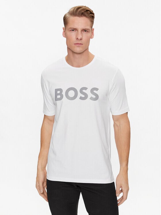 

Футболка стандартного кроя Boss, белый