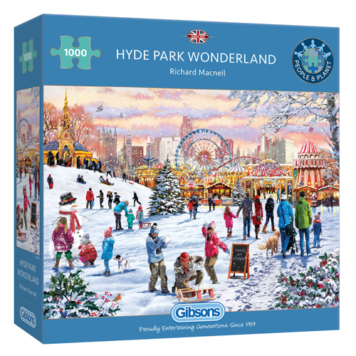 Пазл Hyde Park Winter Wonderland пазл winter wings