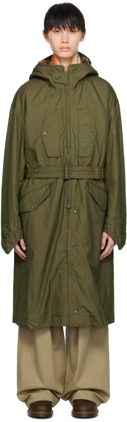 

Зеленое пальто Storm Engineered Garments, Зеленый