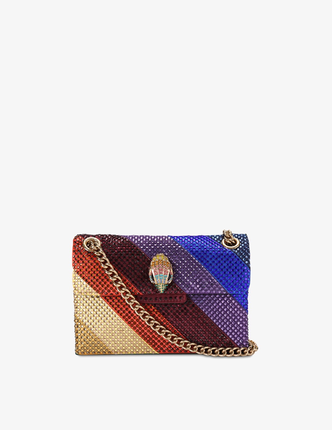 

Сумка Mini Keng со стразами Sunset Kurt Geiger, разноцветный