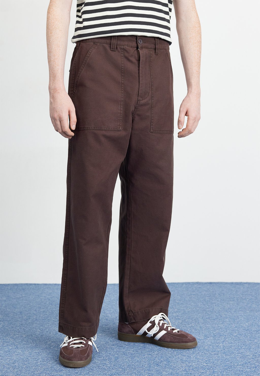 Брюки BIG TIMER UTILITY PANT Obey Clothing, цвет java brown