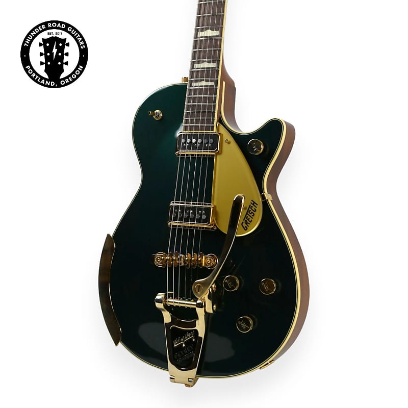 Электрогитара Gretsch G6128T-57 Vintage Select '57 Duo Jet Cadillac Green #2 электрогитара gretsch g6128t gh george harrison signature duo jet w bigsby black 754