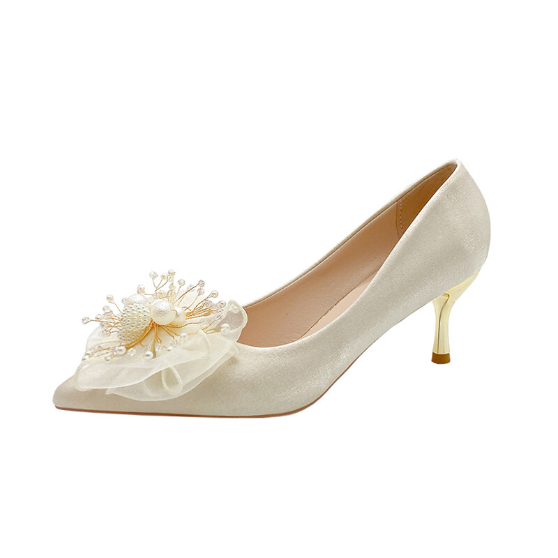 

Туфли женские на высоком каблуке Be Good, цвет 6CM CHAMPAGNE COLOR