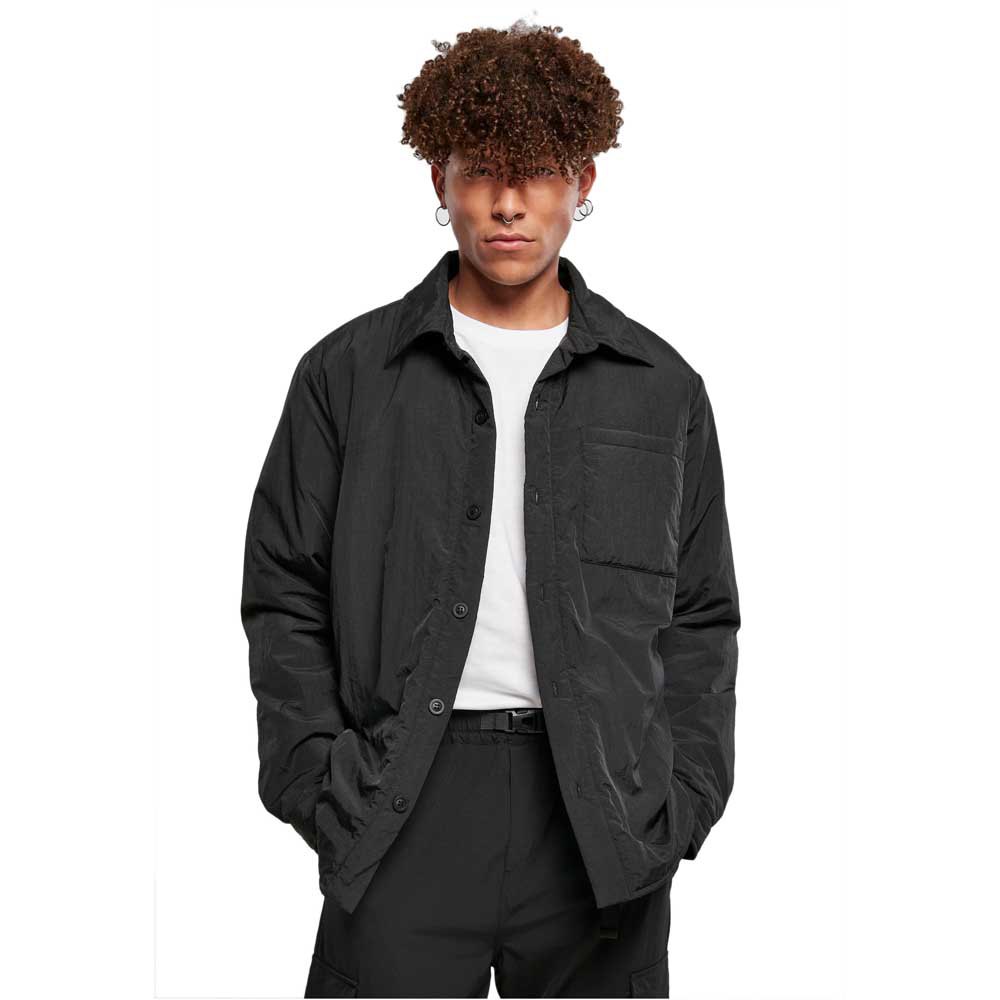 Куртка Urban Classics Padded Nylon, черный