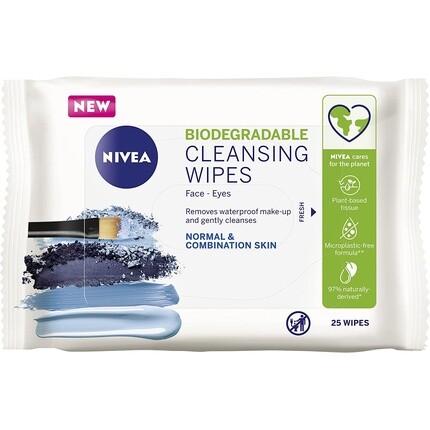 

Nivea Daily Essentials 3-в-1 освежающие очищающие салфетки для лица
