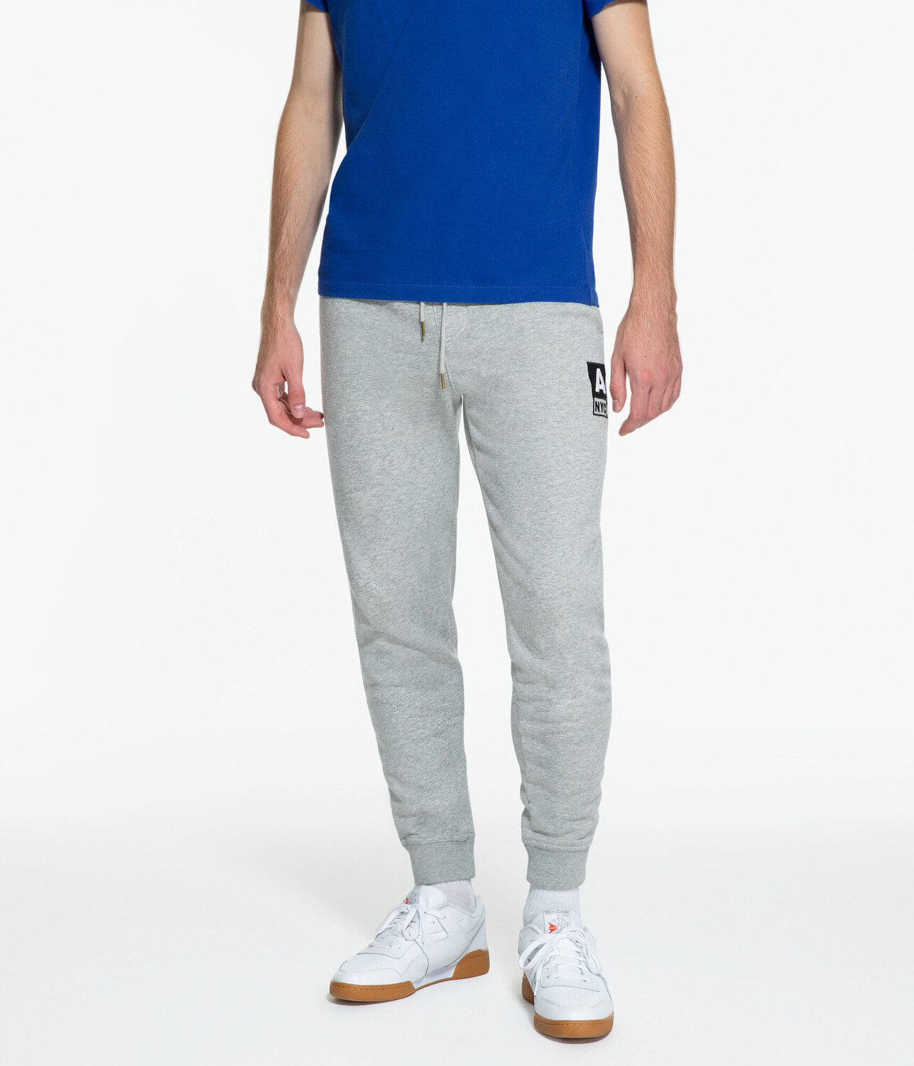 цена Спортивные брюки NYC Letter Heritage Jogger Aeropostale, серый