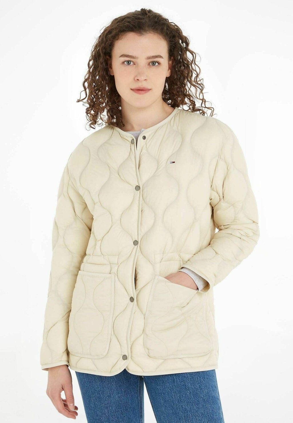 

Пуховик Tommy Jeans, Серый