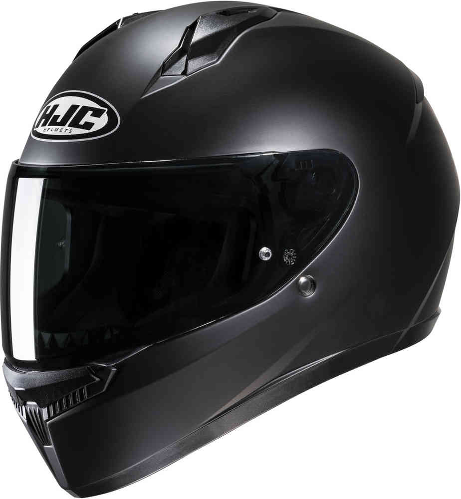 C10 Твердый шлем HJC, черный мэтт твердый шлем v60 hjc черный