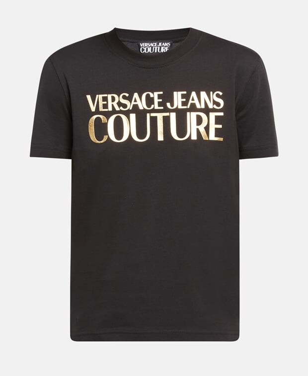 

Футболка Versace Jeans Couture, икра черная