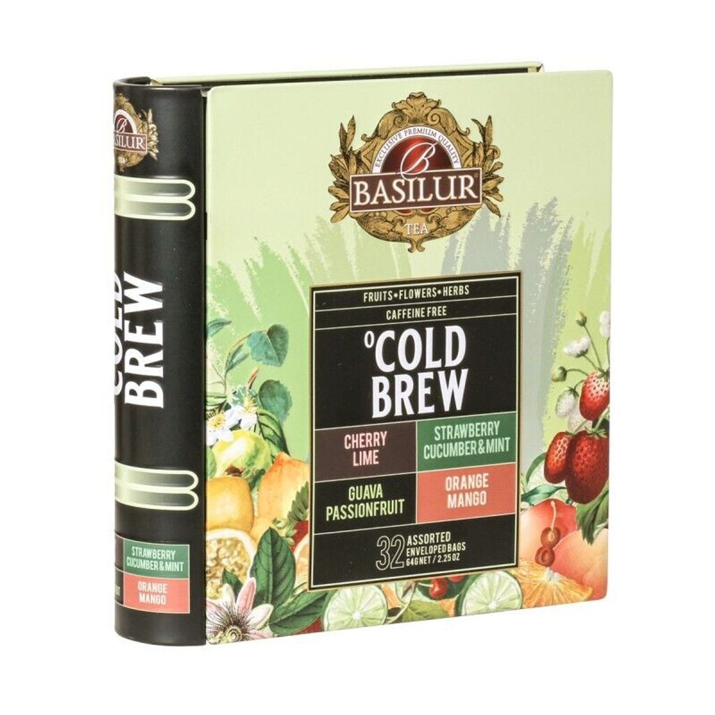 

Basilur-COLD BREW Ассорти в пакетиках - 32 х 2 г