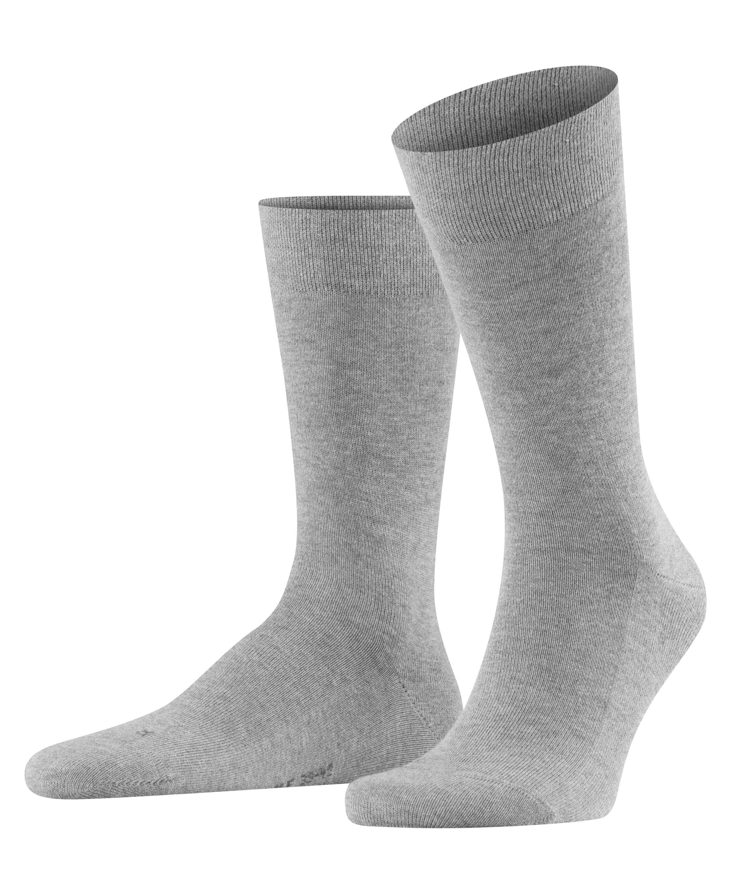 Носки Falke Sensitive London, цвет Light grey mel носки sensitive 3 pack soft top falke цвет white light grey dark blue