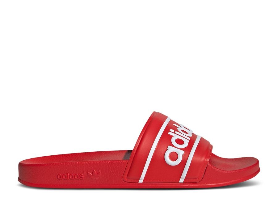 

Кроссовки adidas Adilette Slide 'Red White', красный