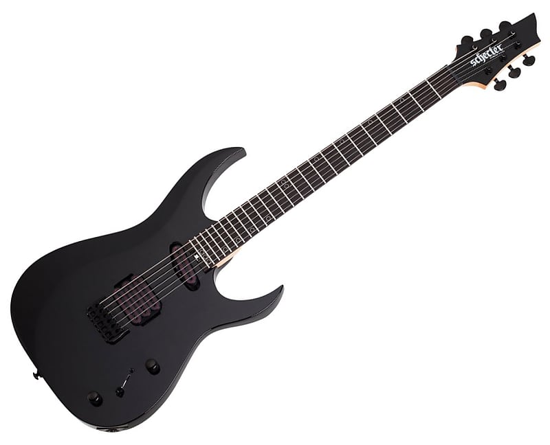 Электрогитара Schecter Sunset-6 Triad Electric Guitar - Gloss Black