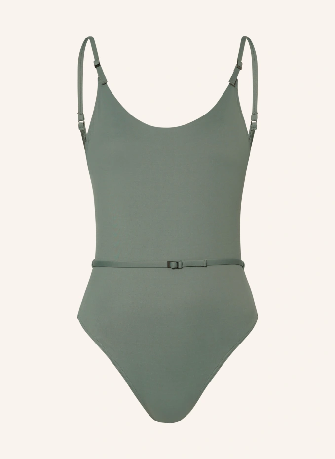 

Купальник ck micro belt Calvin Klein, зеленый