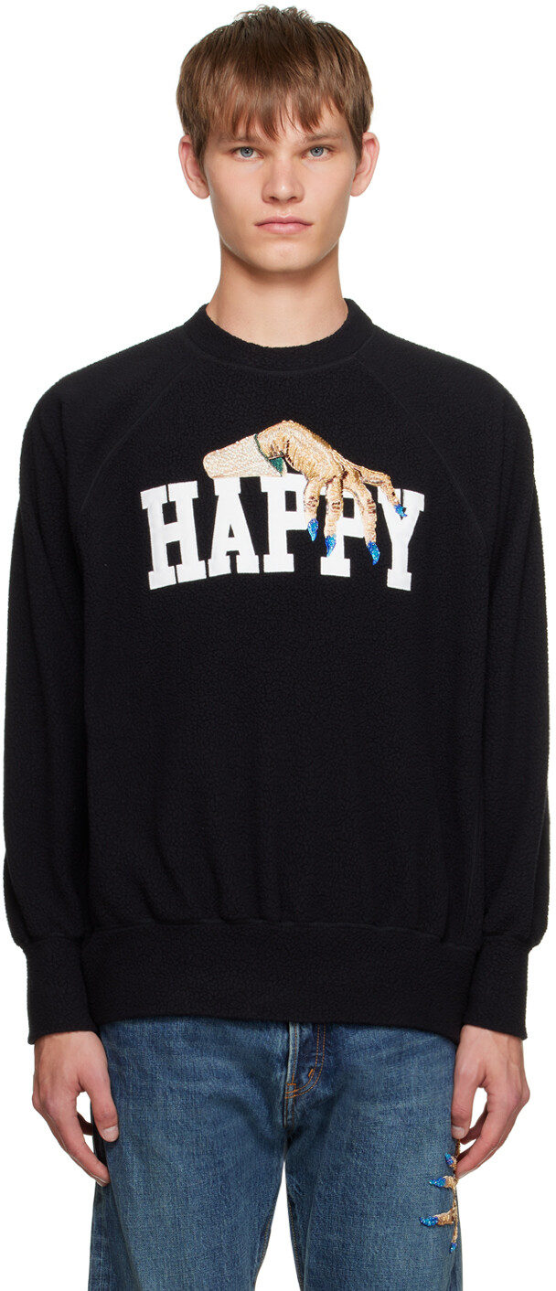 

Черный свитшот Happy UNDERCOVER