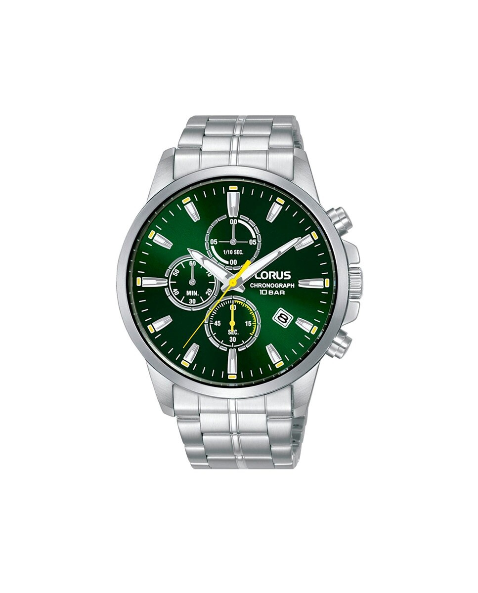 

Мужские часы Sport man RM381HX9 со стальным и серебряным ремешком Lorus, серебро